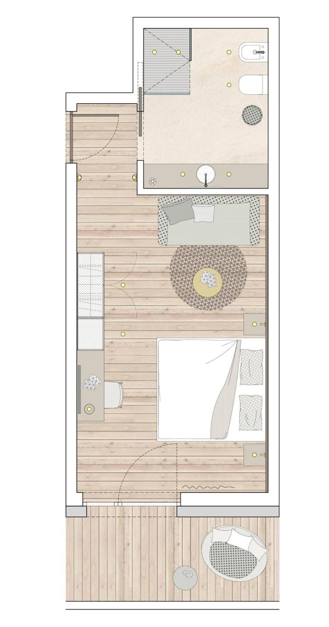 Hotel Jaegerhof Кольфоско Номер фото