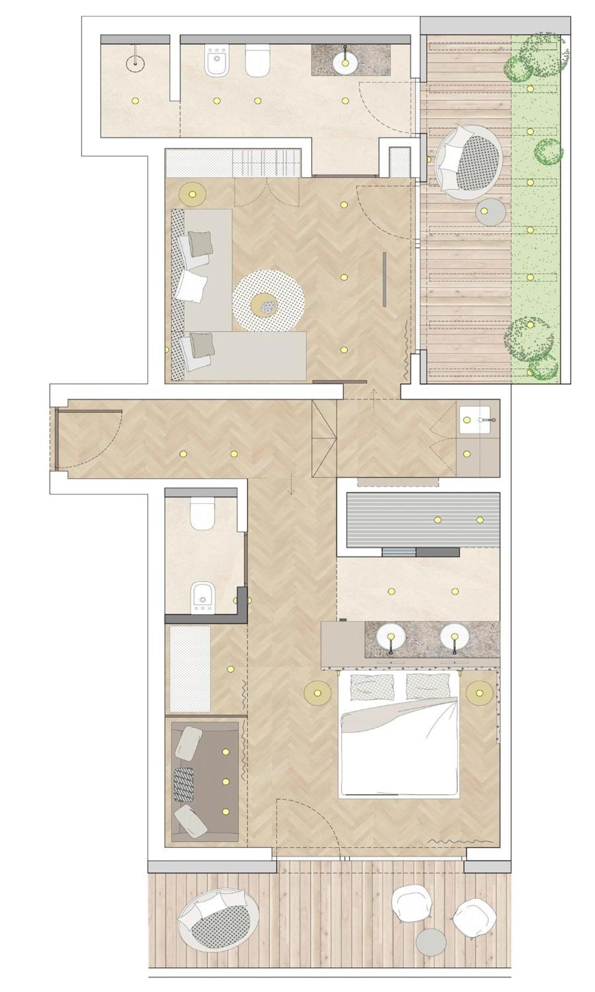 Hotel Jaegerhof Кольфоско Номер фото
